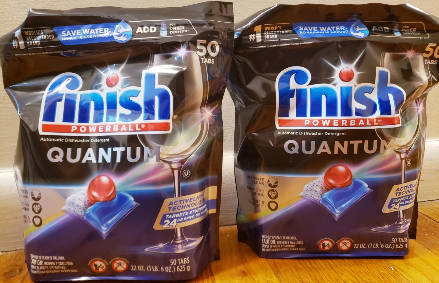 Finish Quantum Powerball Dishwasher tabs - 50 Tabs