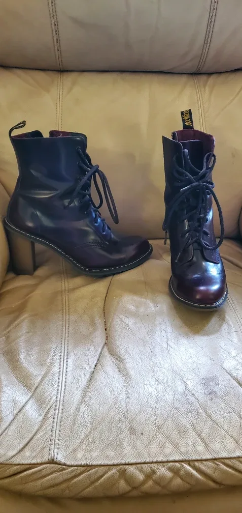 Dr. Martens Size 10 high heel boots