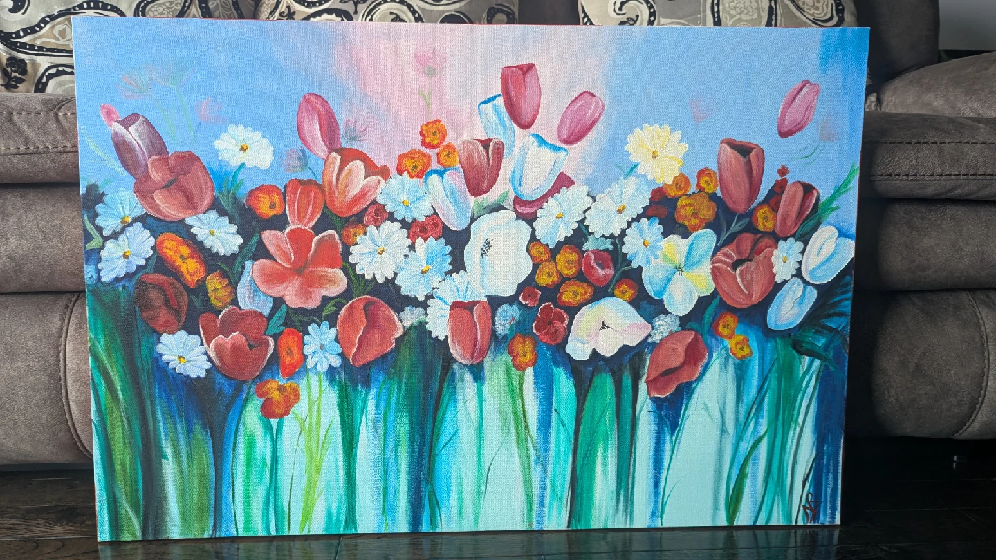 handmade oil painting