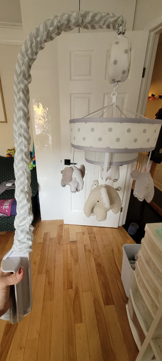 Baby Mobile - Grey & White - photo 2