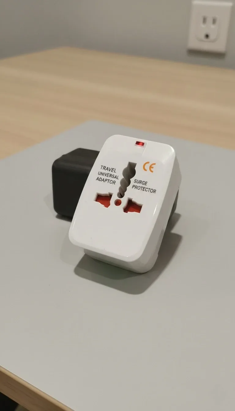 Travel Universal Adaptor + Surge Protector image indicator(2)