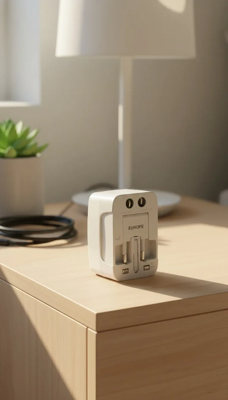 Travel Universal Adaptor + Surge Protector image indicator(3)