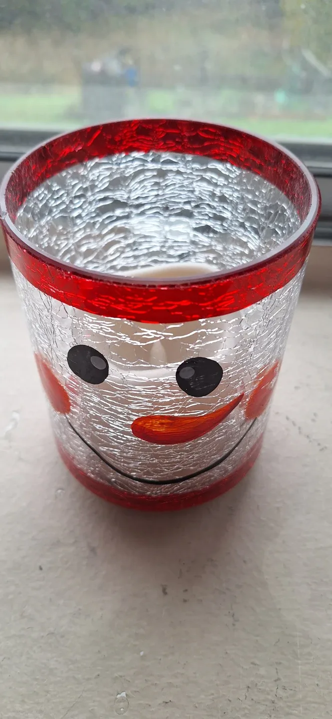 Snowman Candle Holder