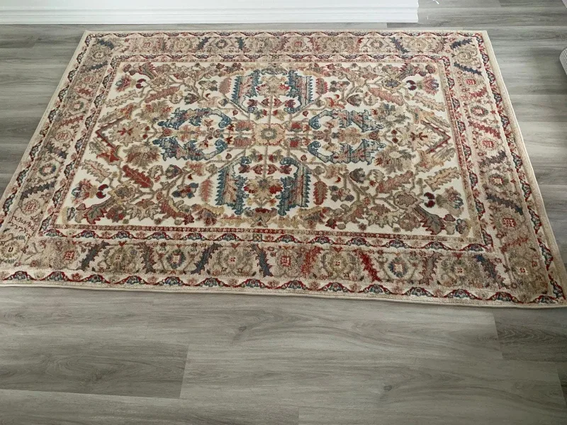 Area Rug - Beige, Red, Blue image indicator(6)