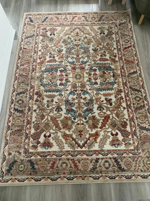 Area Rug - Beige, Red, Blue image indicator(7)