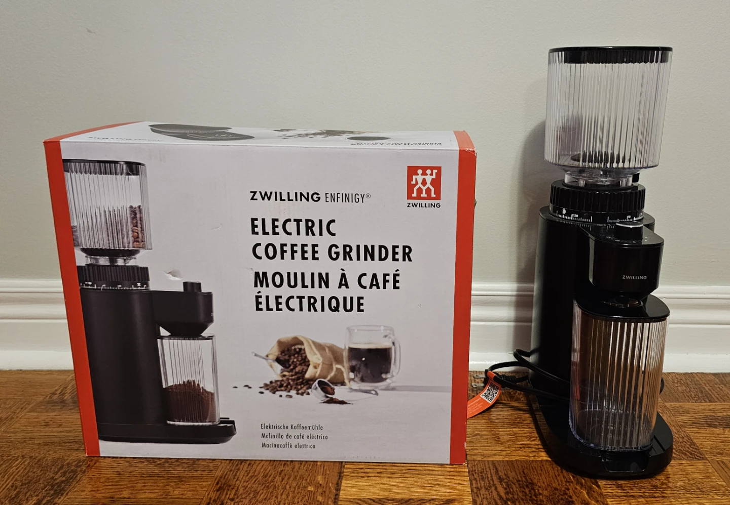 Zwilling Enfinigy Electric Coffee Grinder