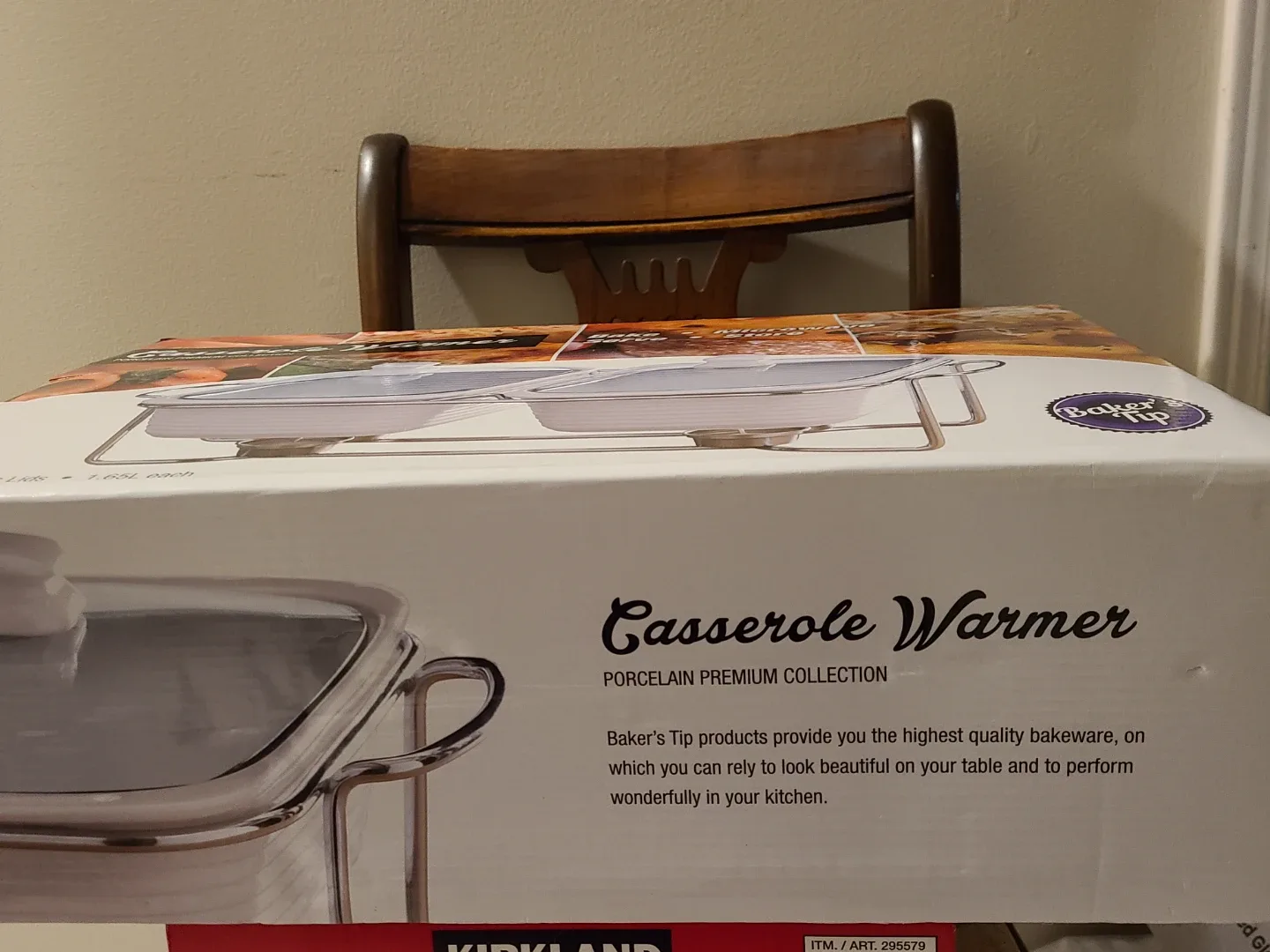 Baker's Tip Casserole Warmer - New in Box image indicator(2)
