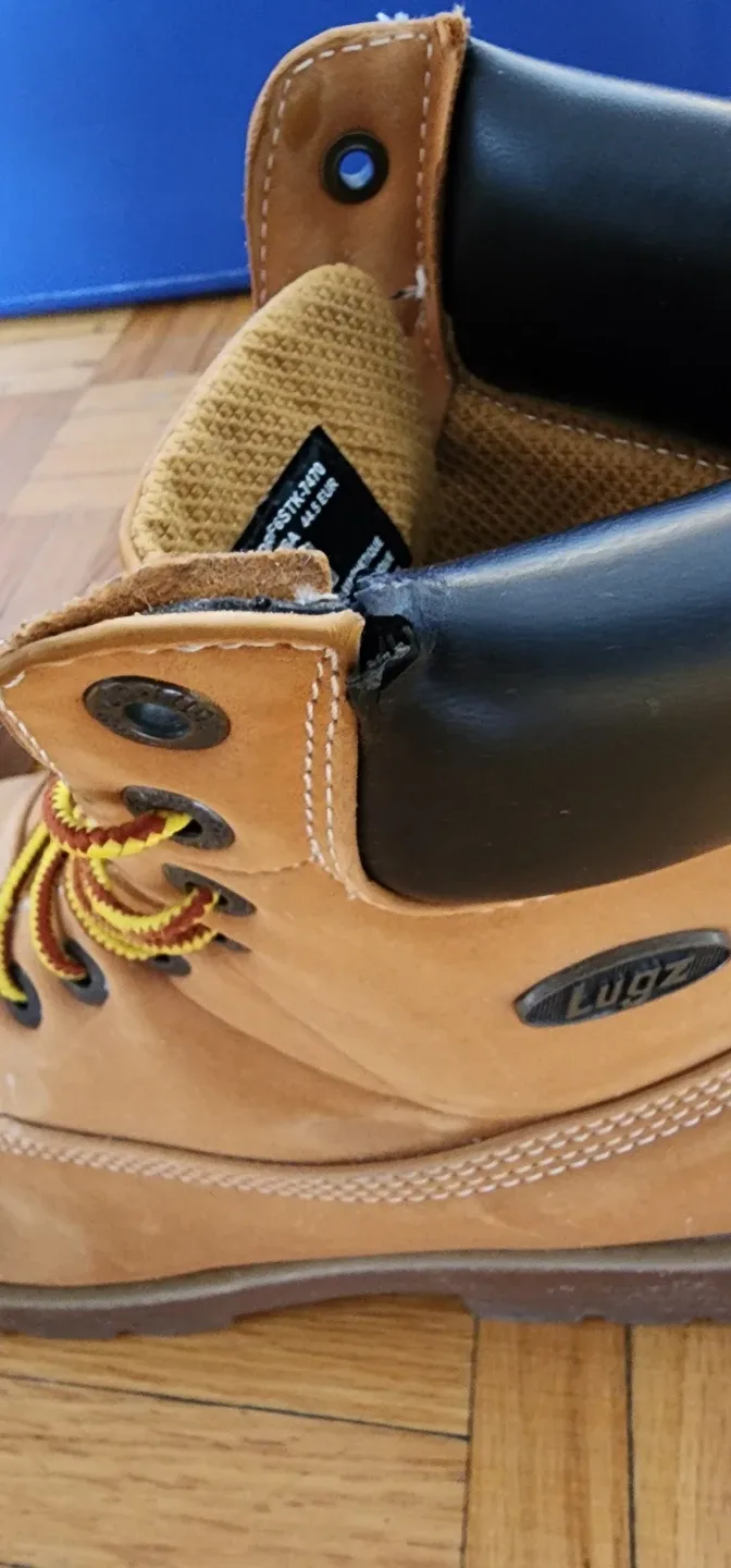 Lugz Tan Leather Work Boots image indicator(3)