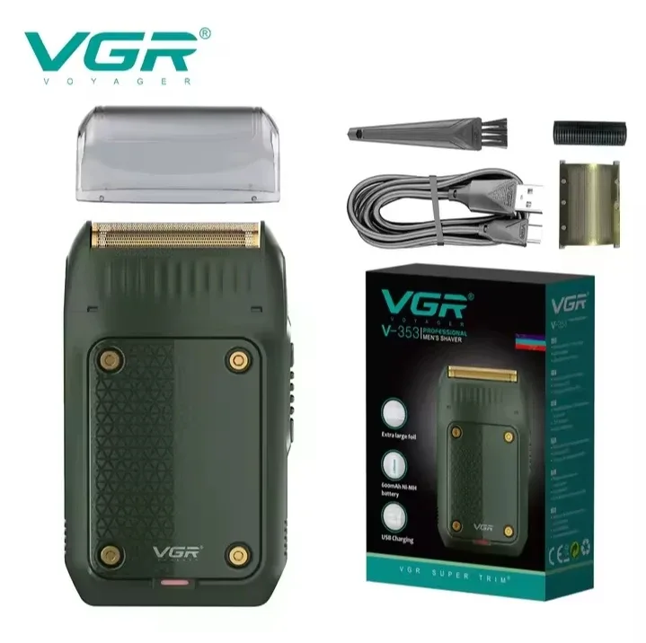 VGR V-353 Professional Men's Shaver - New in Box image indicator(2)