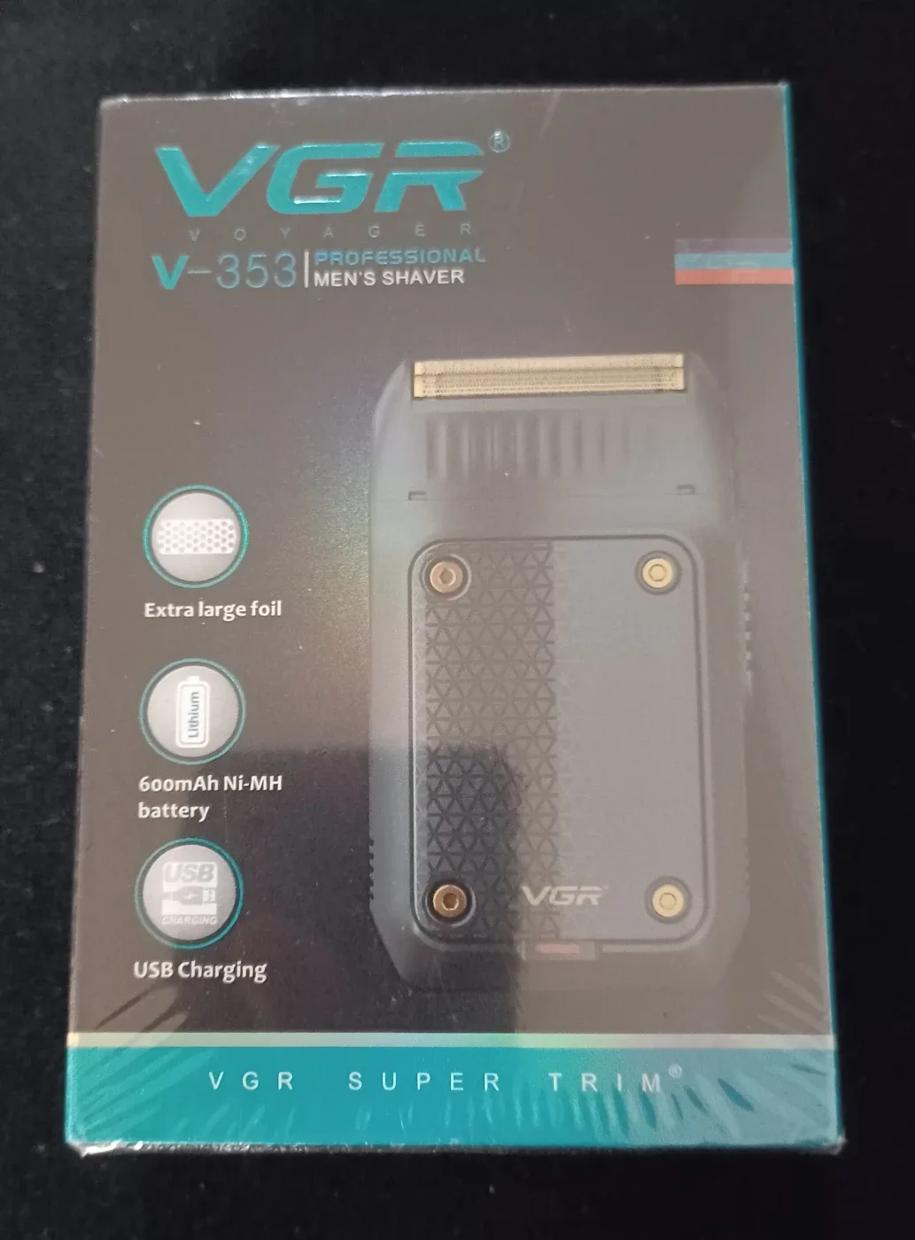 VGR V-353 Professional Men's Shaver - New in Box image indicator(6)