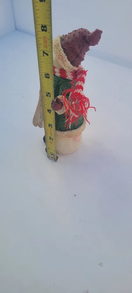 Snowman Figurine with Skis, 8 inches tall image indicator(5)