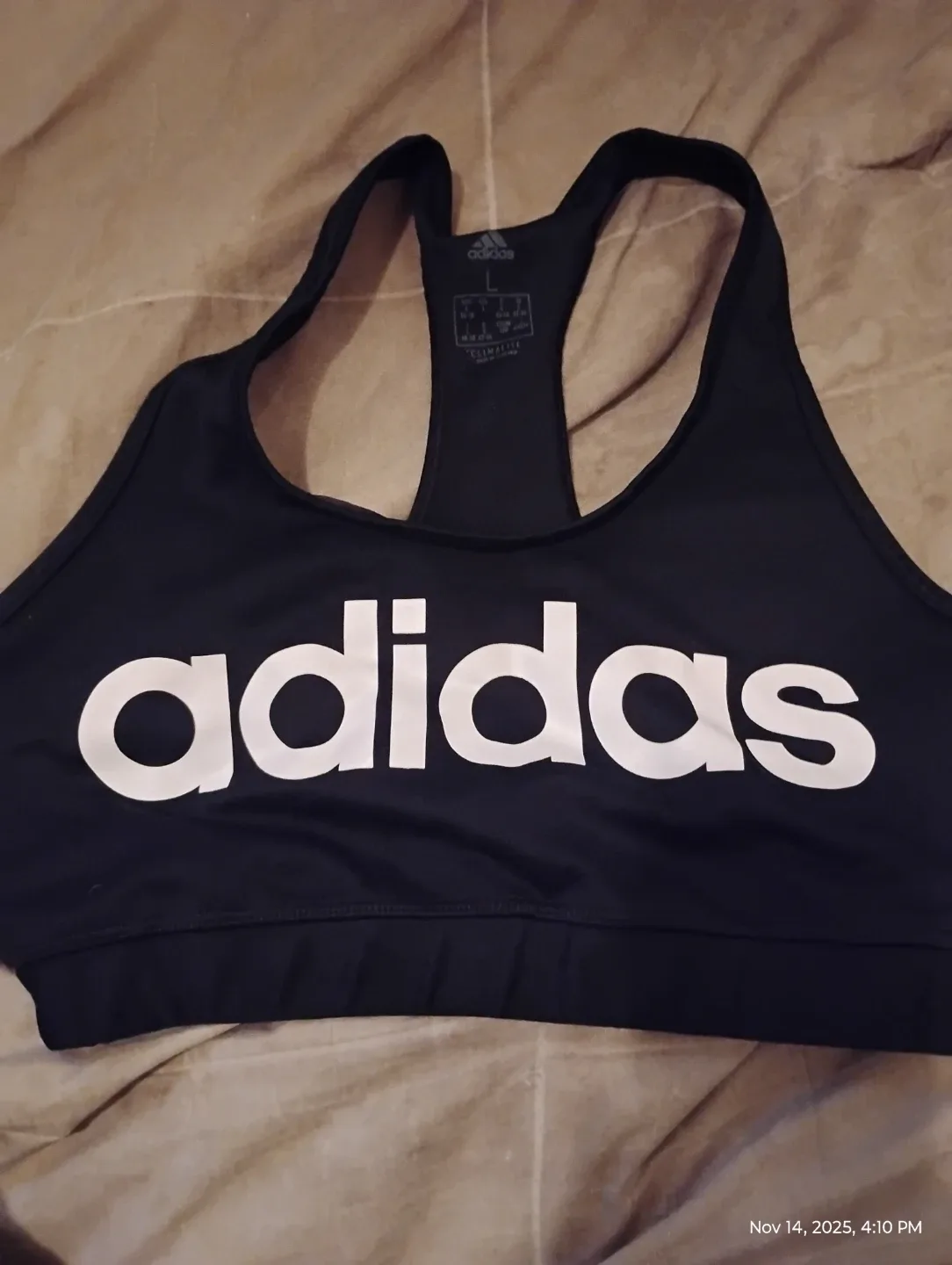 Adidas Sports Bra Size L thumbnail