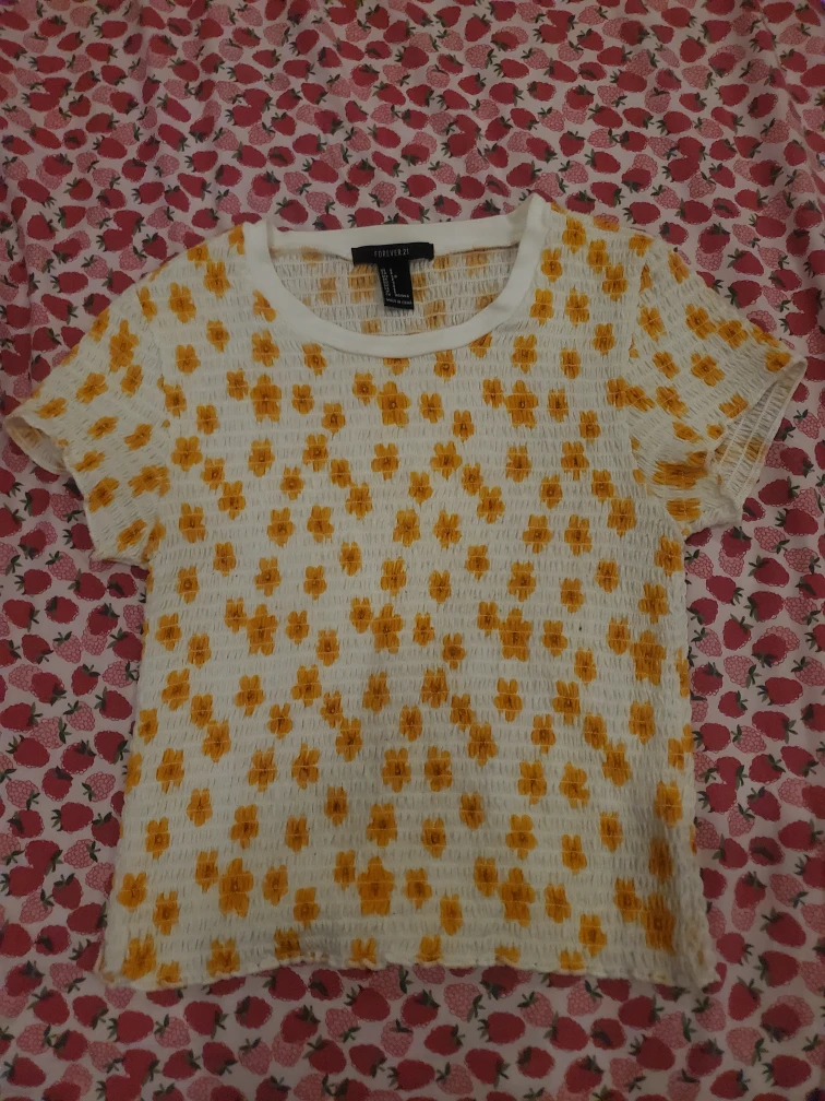 Floral Smocked Top