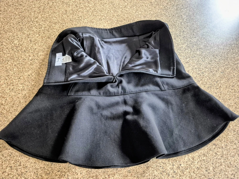 Soop Black Flared Mini Skirt - photo 5