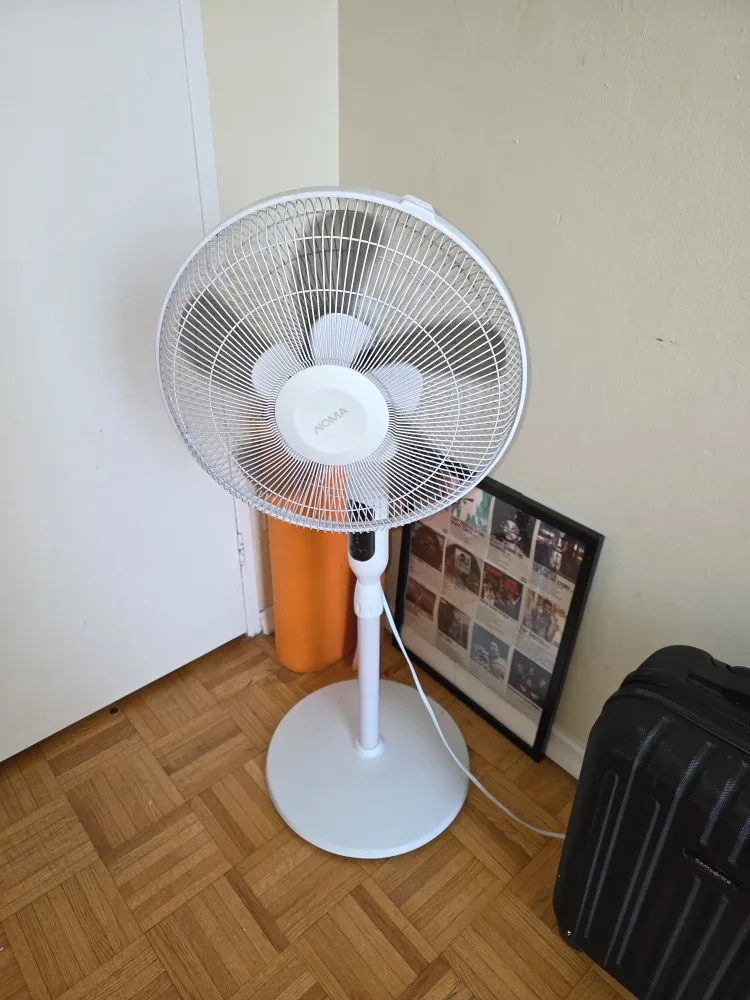 Noma White Stand Fan