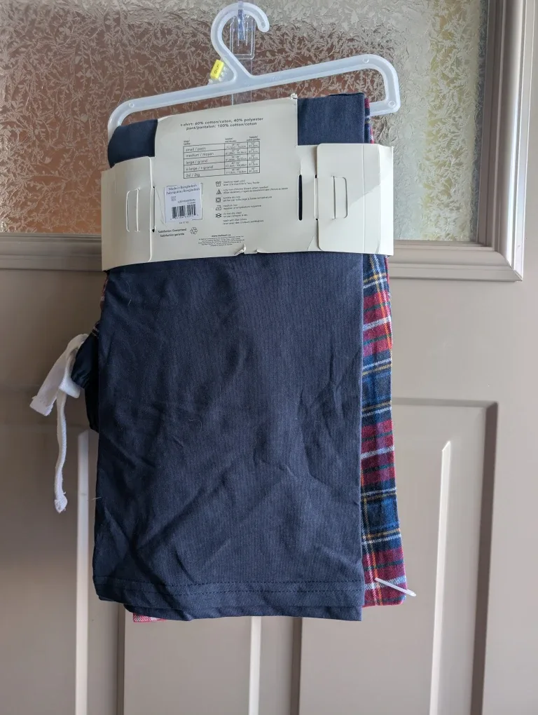 BNWT Mens sz lg sleep set image indicator(2)