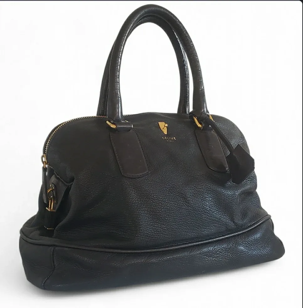 Vintage Celine Phoebe Philo Era Padlock Key Tote