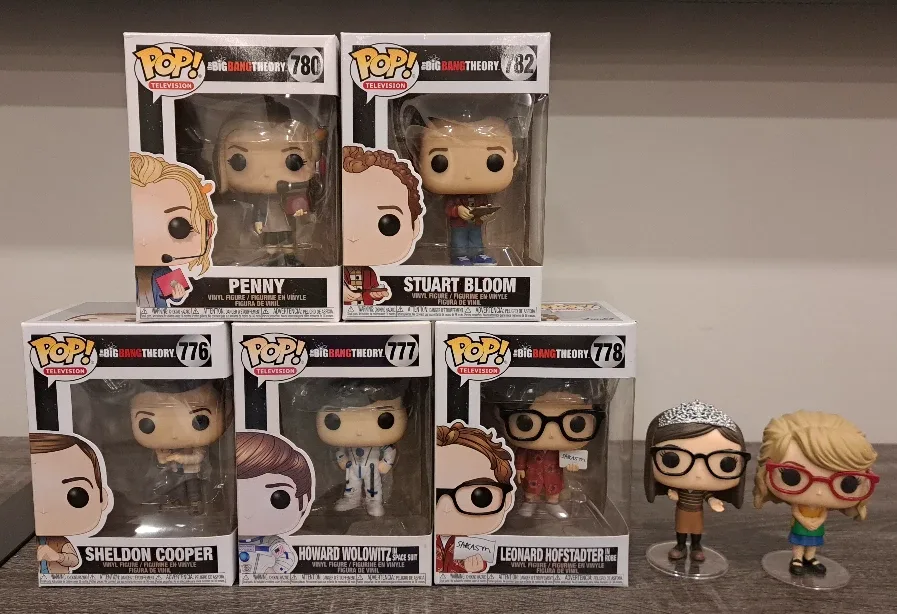 🌏 Big Bang Theory | Sheldon Leonard Penny +more Funko Pop