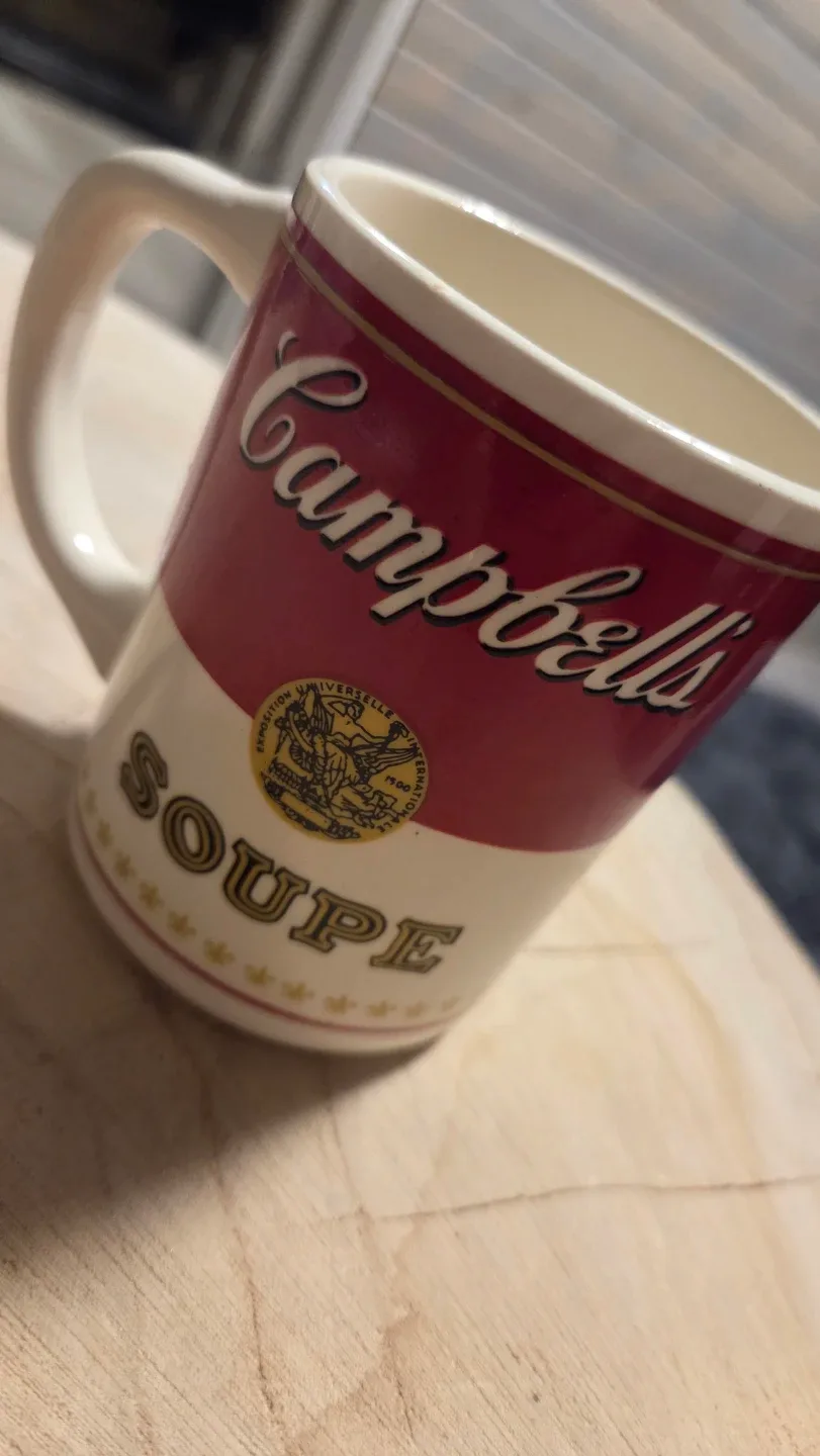 Vintage 1960s Campbell's soup mug image indicator(2)