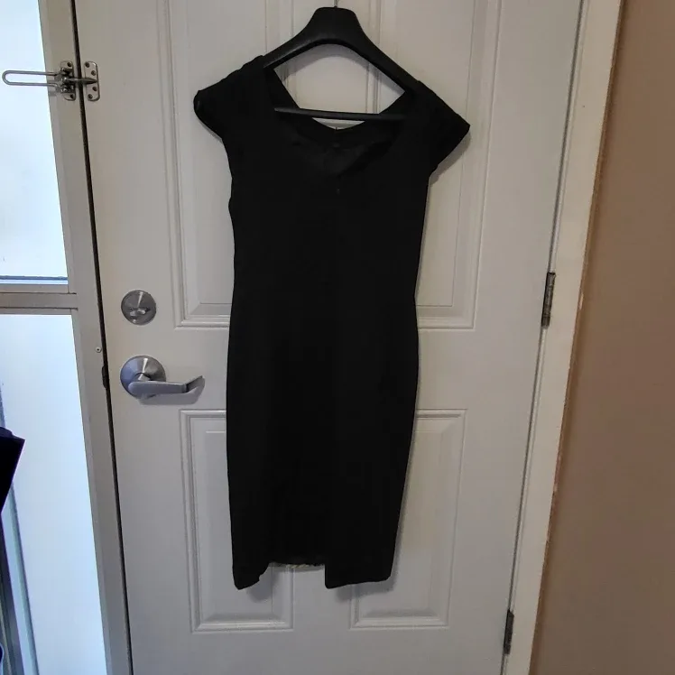 Amelia Print/Black Dress - Size 4 image indicator(2)