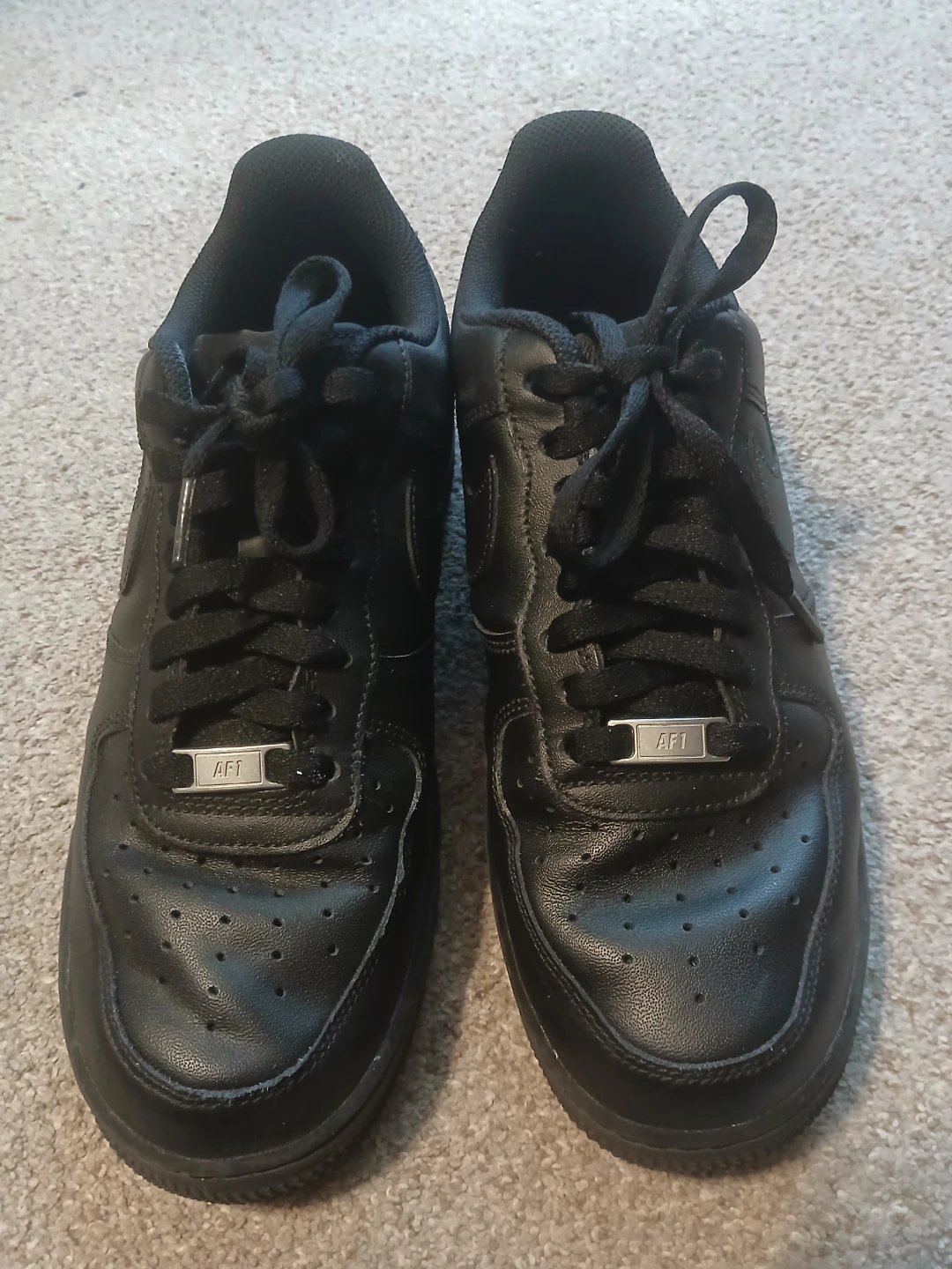 Nike Air Force 1 Low Black Sneakers - photo 2