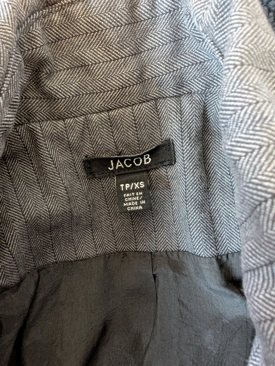 Jacob Grey Trench Coat - Size XS - photo 4