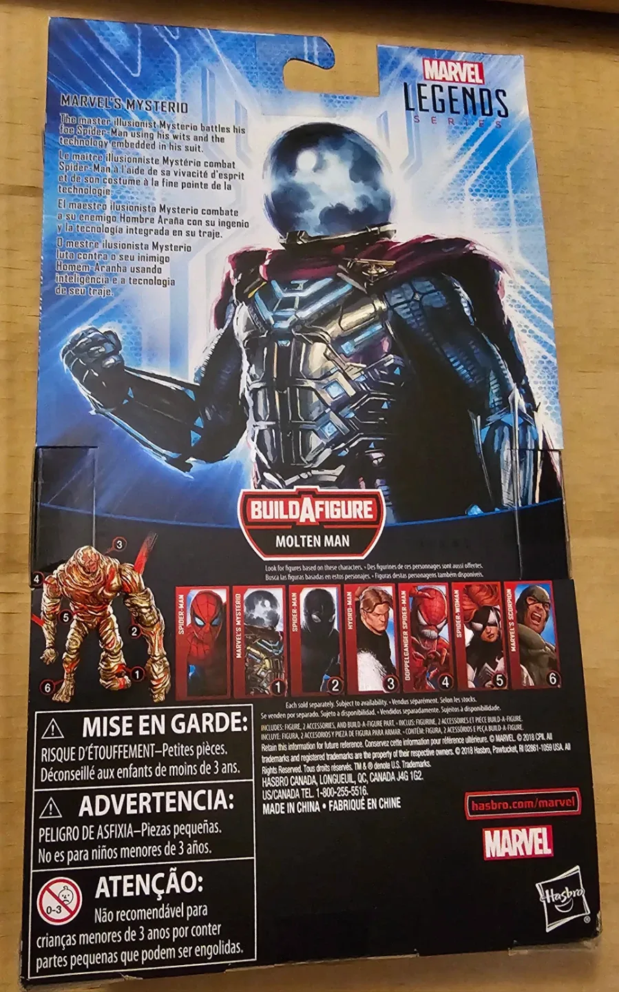 Marvel Legends Mysterio Action Figure image indicator(2)