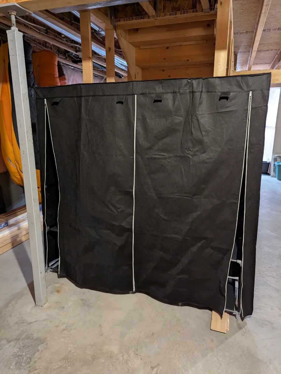 Portable Closet Organizer - Black image indicator(2)