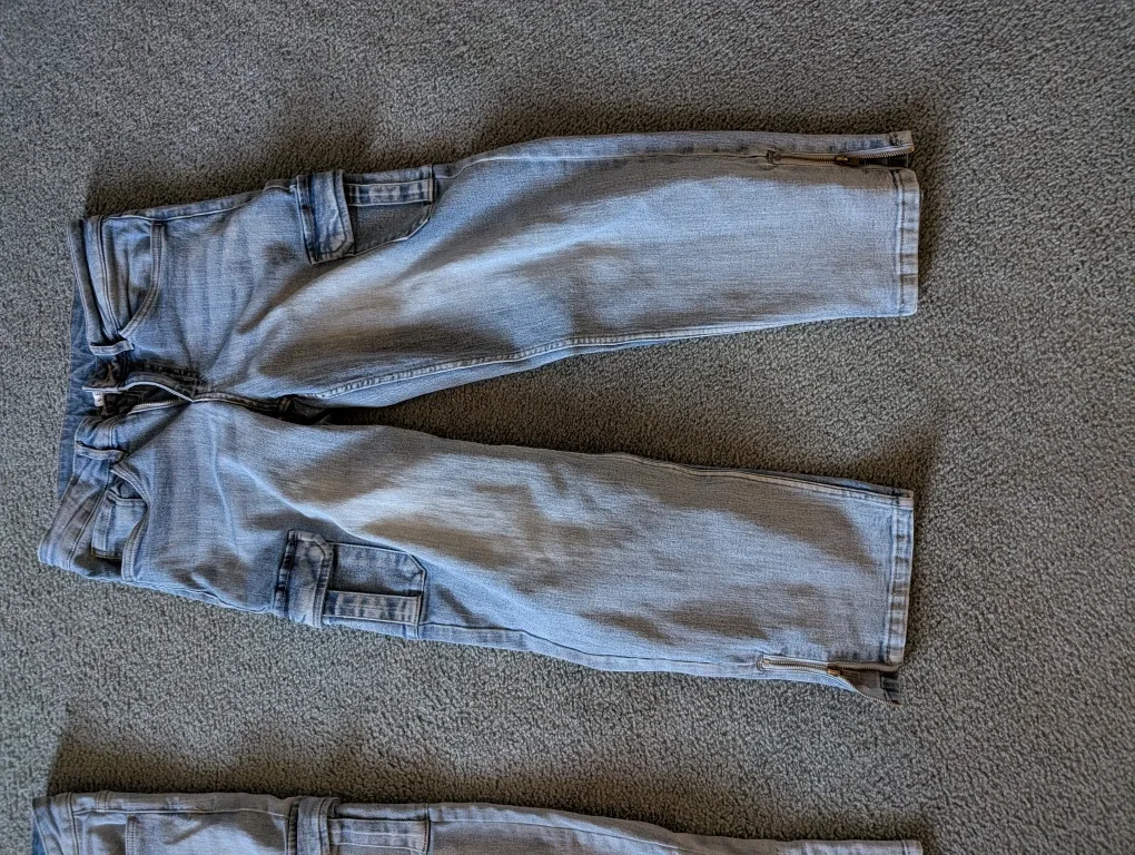Venus Denim Cargo Pants image indicator(3)