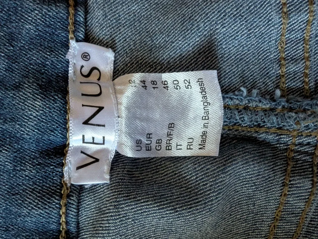 Venus Denim Cargo Pants image indicator(4)