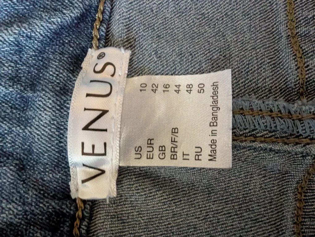 Venus Denim Cargo Pants image indicator(6)