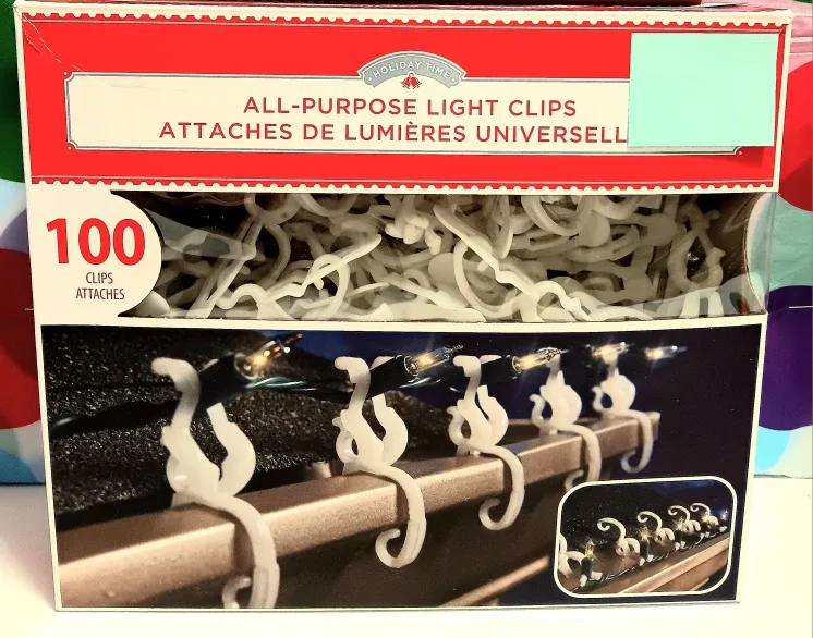 🎄Christmas Light Clips🎄