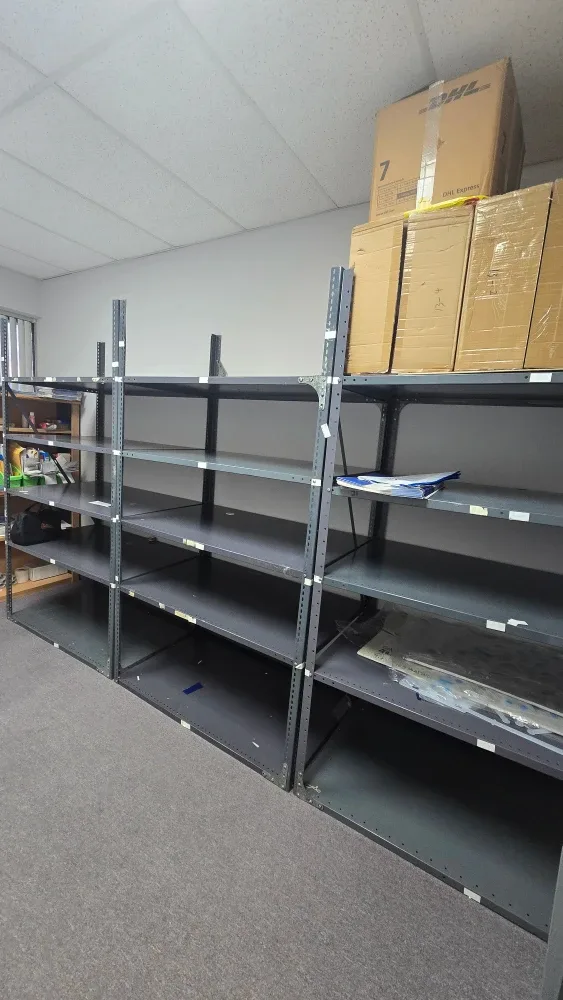 Metal Shelving Unit - Great Storage!
