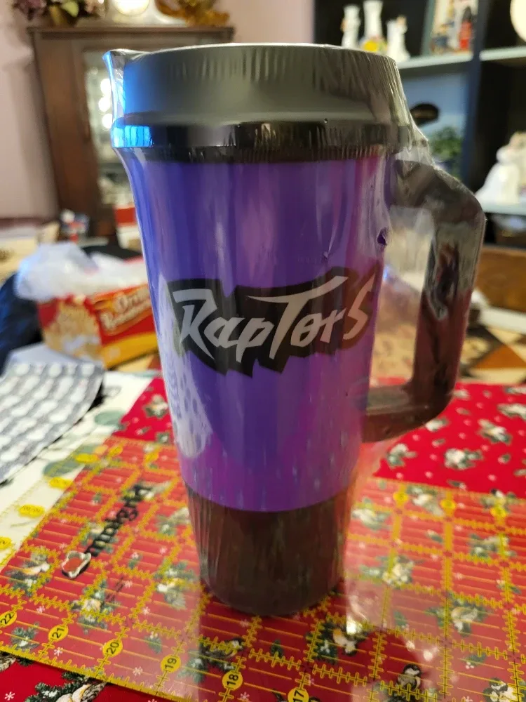 Toronto Raptors "Hot and Cold" Travel Mugs - New! image indicator(4)