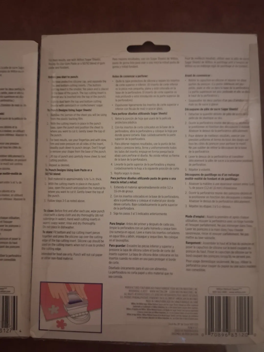 Wilton Gum Paste Board & Sugar Sheets Punch Set, image indicator(7)