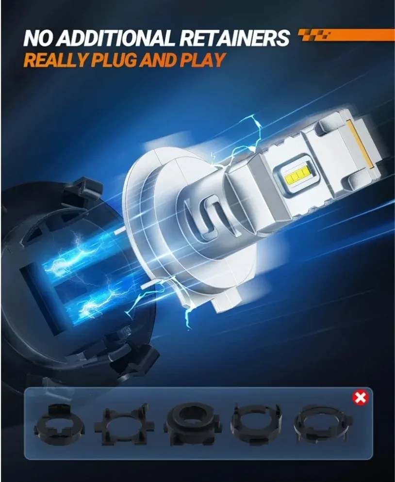 SEALIGHT H7 LED Headlight Bulbs image indicator(6)