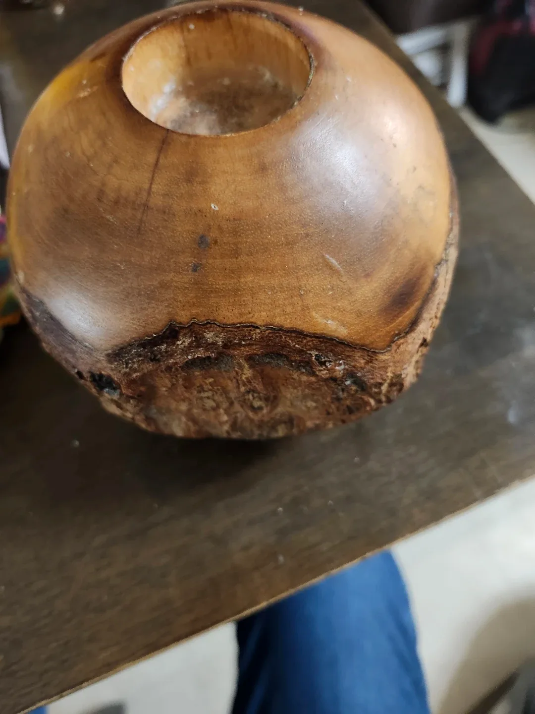 Wooden Candle Holder image indicator(2)