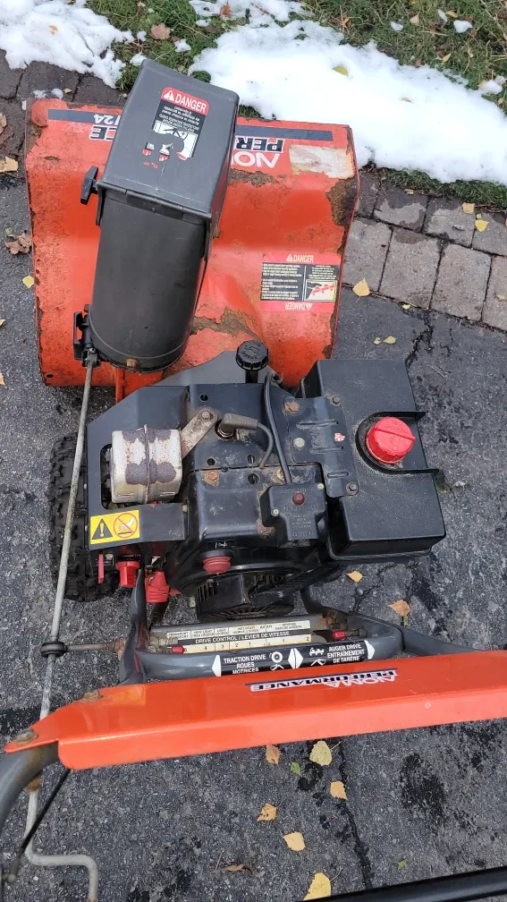 Noma Performance 9/24 Snowblower electric starter image indicator(2)