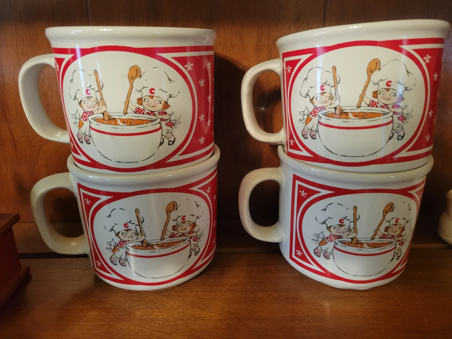 Campbell's Soup Kids Mugs - Set of 4