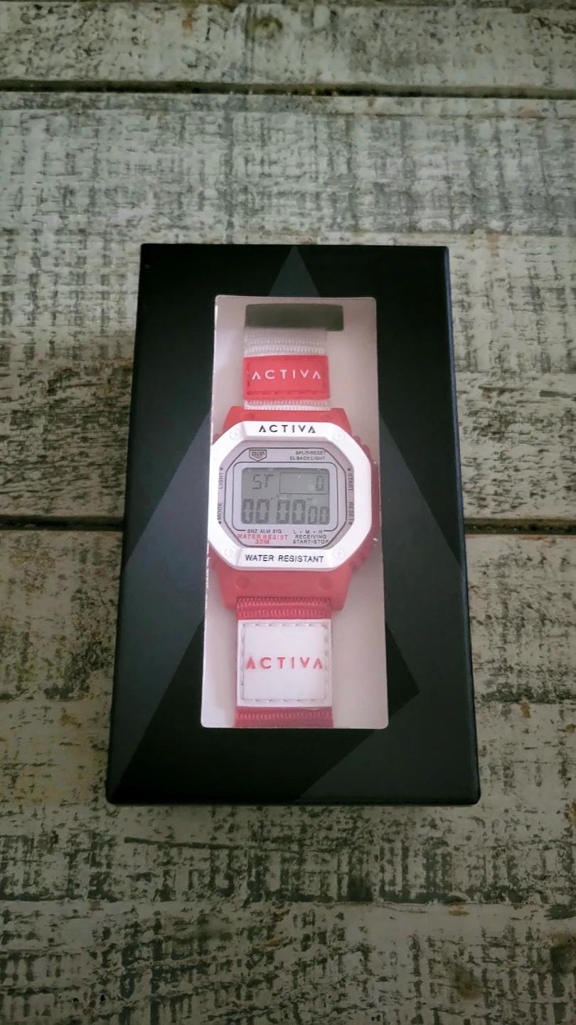 ACTIVA Digital Shock Resistance Sports Watch - New - photo 3