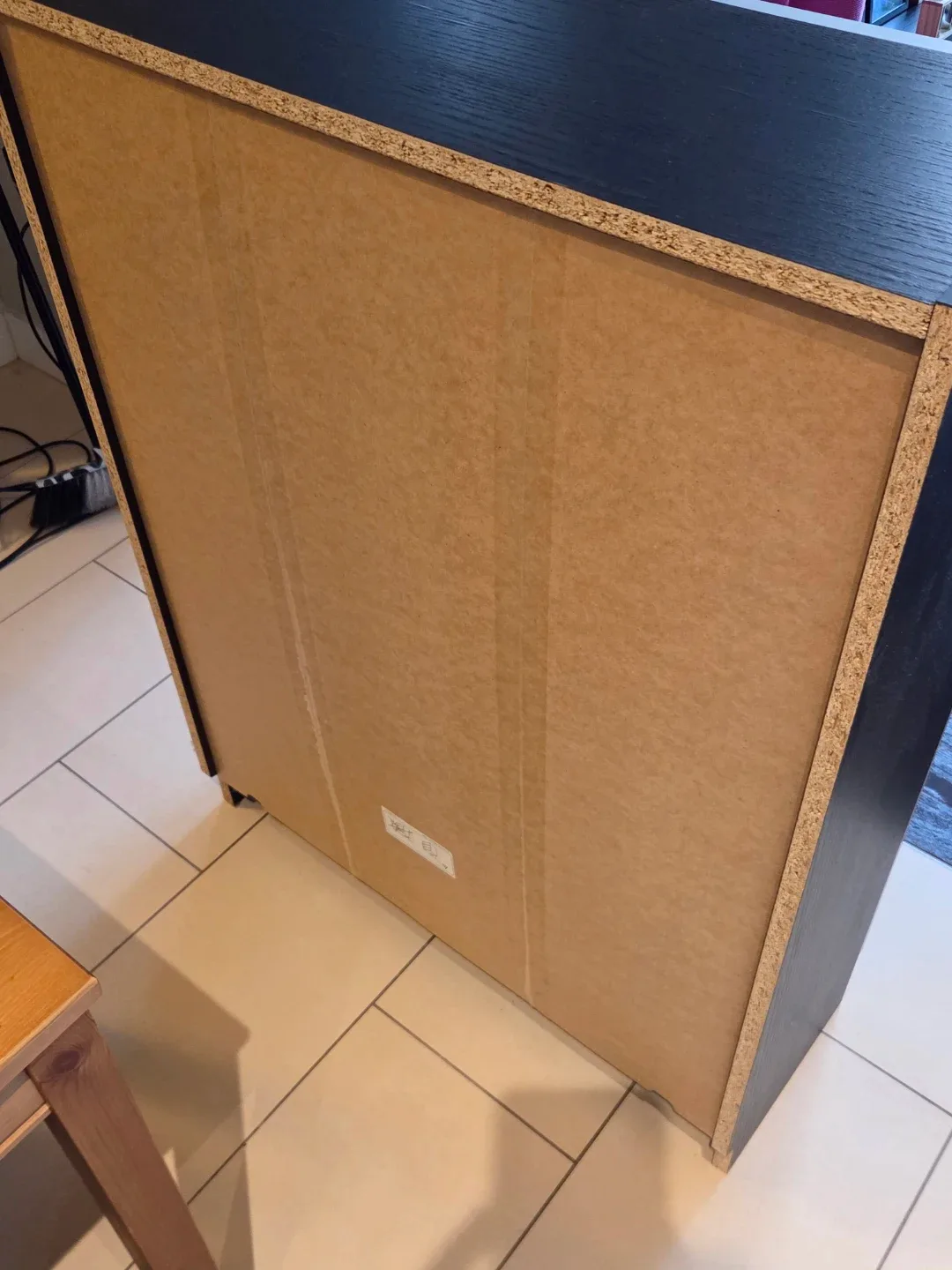 Black Cabinet with Glass Doors image indicator(5)