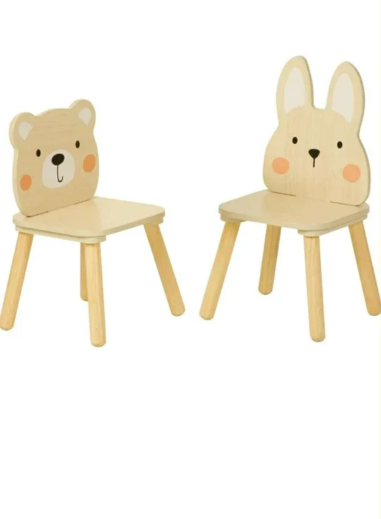 Oook Kids Chairs - Bear and Rabbit