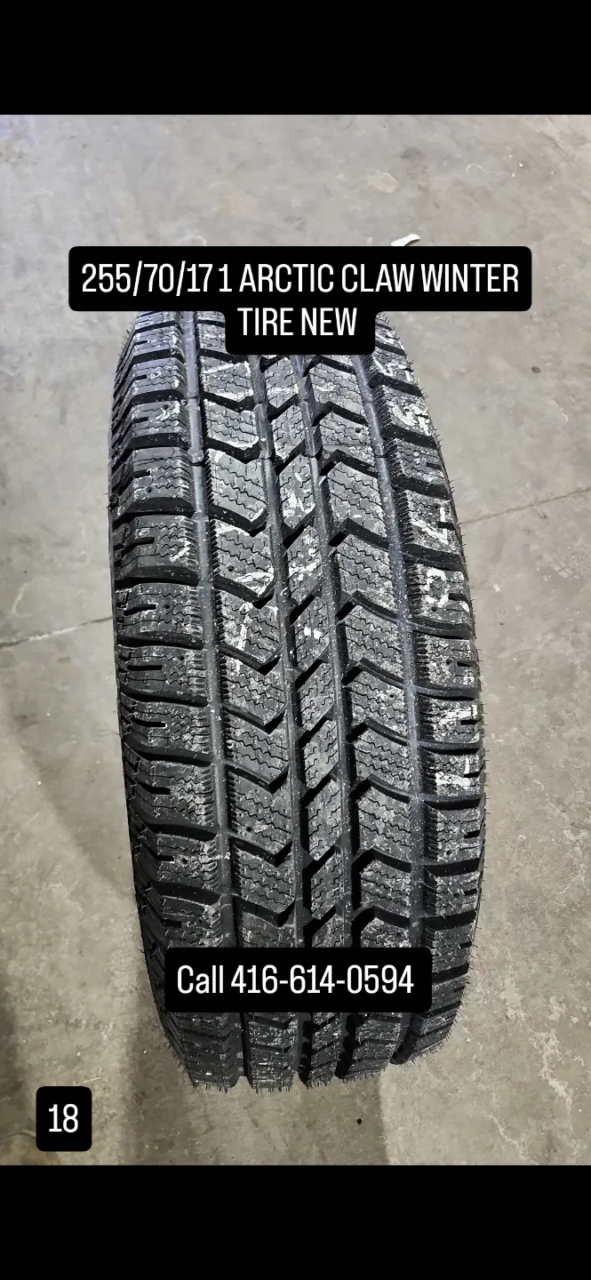 New Arctic Claw Winter Tire 255/70/17 thumbnail