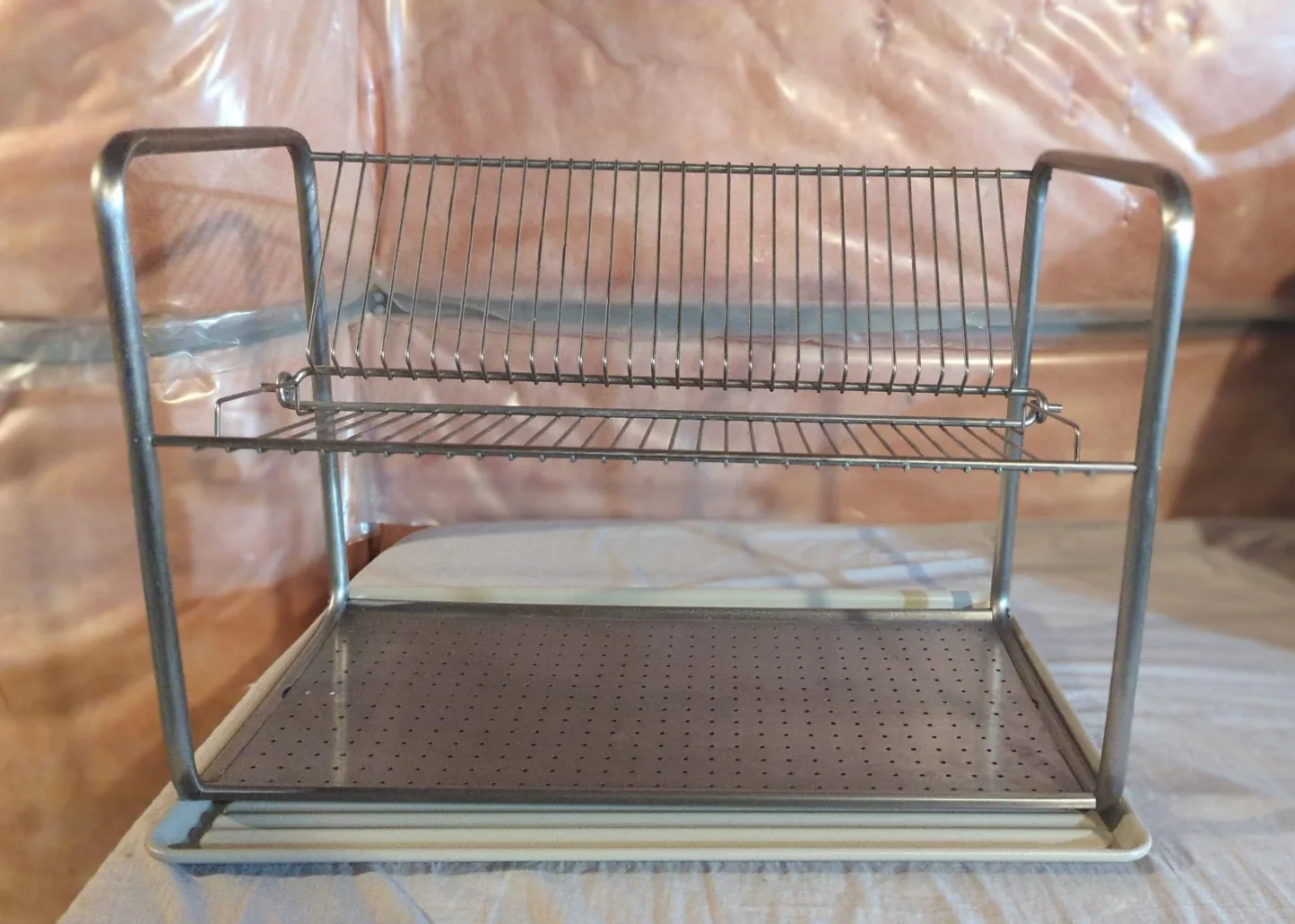 Vintage Chrome Dish Rack