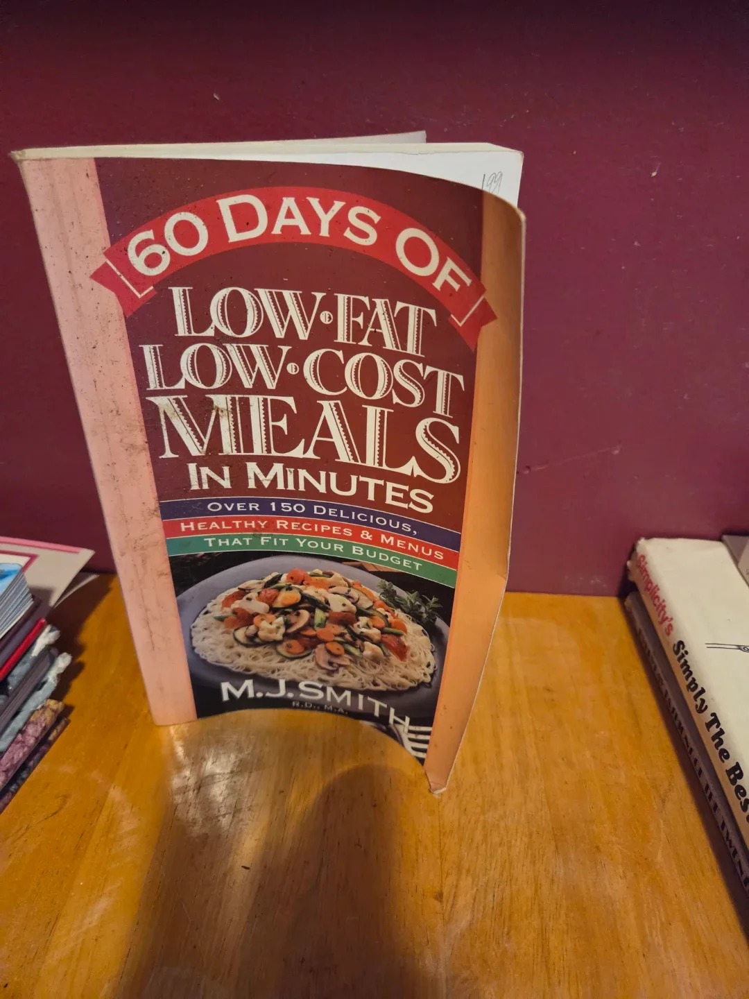 60 Days of Low-Fat Low-Cost Meals Cookbook