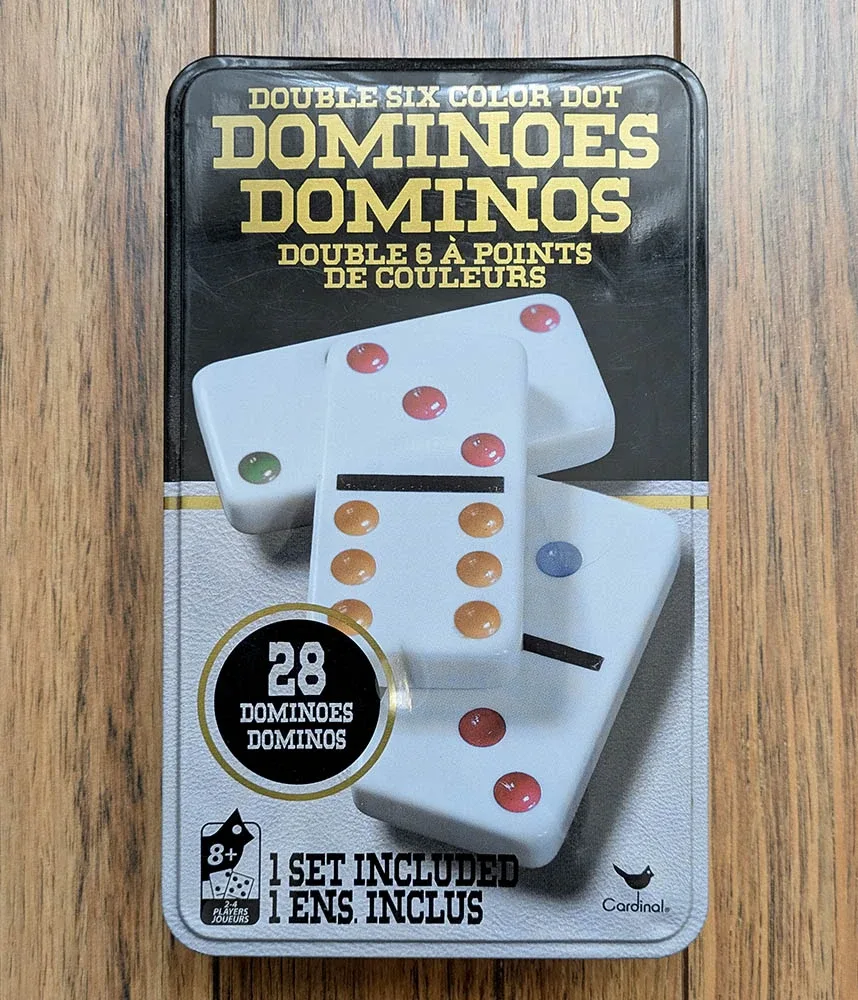 Dominoes - Double-Six - 100% COMPLETE, EXCELLENT CONDITION