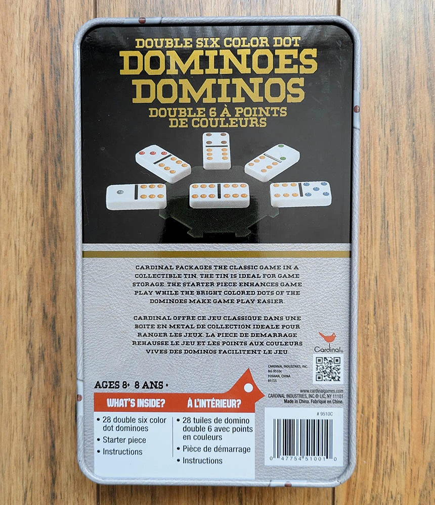 Dominoes - Double-Six - 100% COMPLETE, EXCELLENT CONDITION - photo 2