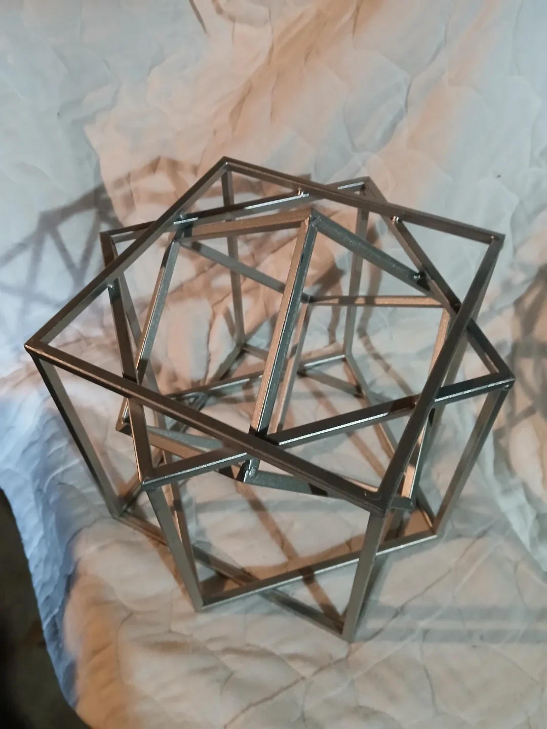 Geometric Metal Sculpture-Set of 2 image indicator(3)