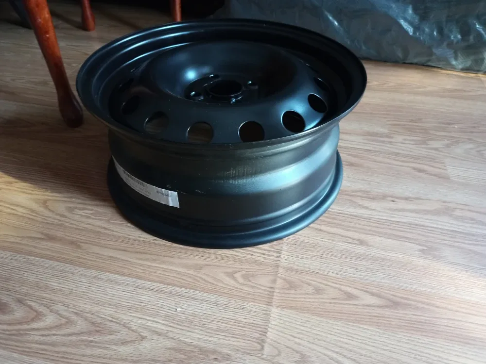 Steel Wheel - 16x6.5 - 4x100 - Black image indicator(3)