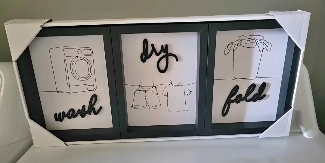Wash Dry Fold Wall Decor image indicator(2)